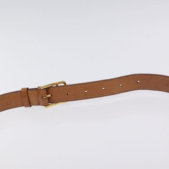 CELINE Macadam Canvas Shoulder Bag Pvc Leather Brown Gold - Picture 8 of 13